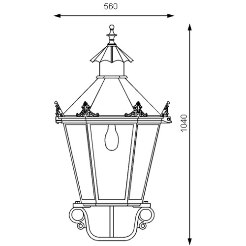 Historical luminair thl-211 drawing